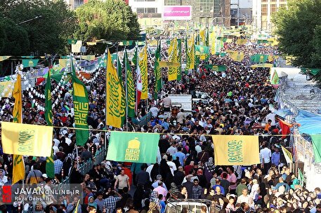 جشن امام رضایی‌ها در تهران