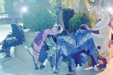 تهران ترسید