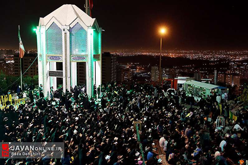 مراسم احیا شب ۲۳ ماه مبارک رمضان - مقبره الشهدای شهرک شهید باقری