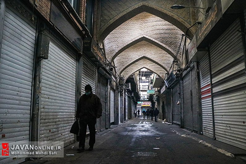 اولین روز اجرای محدودیت‌های کرونایی در تهران