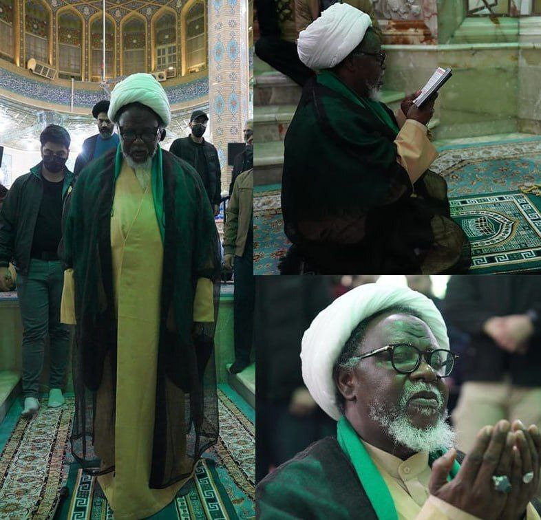 شیخ زکزاکی، رهبر شیعیان نیجریه در جمکران