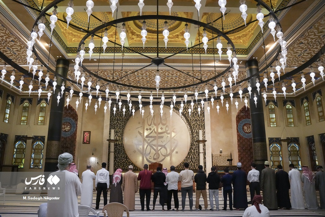مسجدی زیبا در قطر