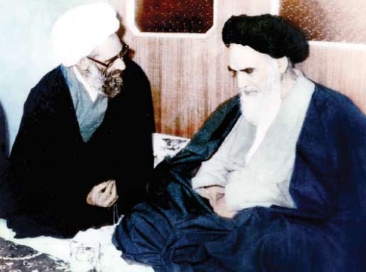امام از تبعید بازگشته به بازدید همه علما رفتند امام از تبعید بازگشته به بازدید همه علما رفتند