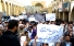 تجمع دانشجویان یزدی در اعتراض به گستاخی اتحادیه اروپا