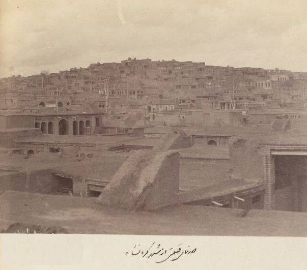 نمايي ازشهر كرمانشاه | 140 سال پيش