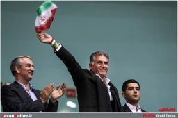 بدرقه تیم ملی فوتبال به جام جهانی 2014 برزیل