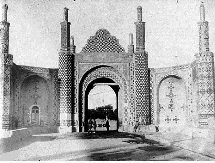 دروازه شميران 100 سال پيش