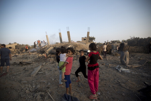 گزارش تصويري: رويارويي گلوله‌هاي صهيونيستي با كودكان فلسطيني