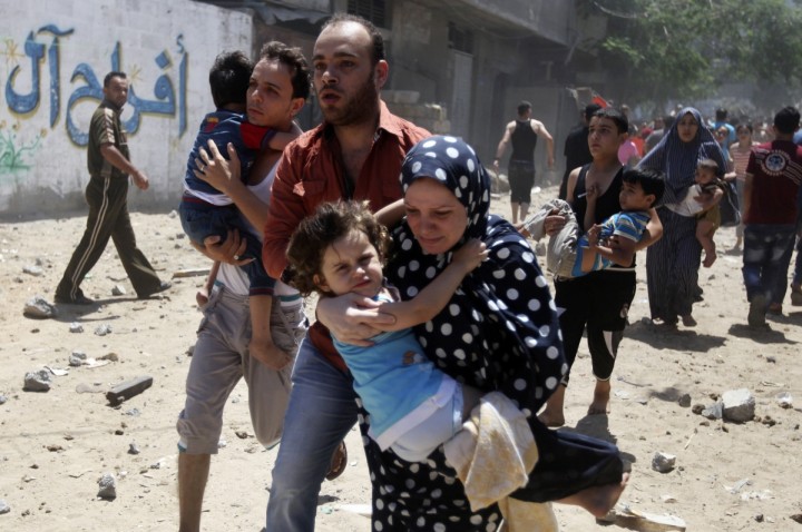 گزارش تصويري: رويارويي گلوله‌هاي صهيونيستي با كودكان فلسطيني