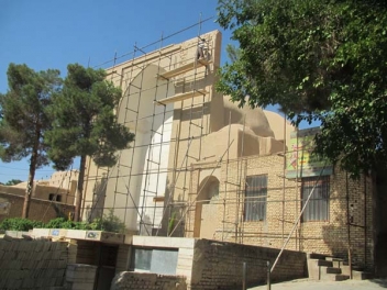 مرمت و ساماندهی مسجد جامع ابرکوه