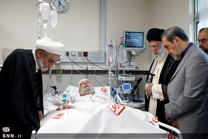 عیادت رهبرمعظم انقلاب از آیتالله مهدوی کنی+گزارش تصویری عیادت رهبرمعظم انقلاب از آیتالله مهدوی کنی+گزارش تصویری