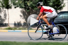 دوچرخه سوار خوش شانس