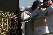 مراسم تعویض پرده کعبه