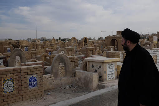تصاويري از قبرستان وادي‌السلام در نجف اشرف