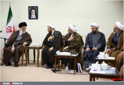 دیدار دست اندرکاران همایش ملّی «فقه هنر» با رهبر انقلاب