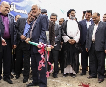 کلنگ ساخت سالن مسافری پایانه مرزی شلمچه به زمین زده شد