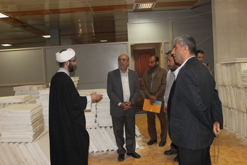 بازدید معاون بازرسی ستاد عالی کانونهای مساجد کل کشور از کانونهای مساجد اسلامشهر