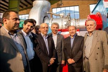 نخستین توربین گازی4500 اسب بخار ساخت داخل رونمایی شد