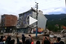 ريزش خانه ها در سواد کوه مازندران بر اثر سیل