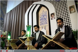 ترتیل خوانی قرآن کریم در حرم رضوی