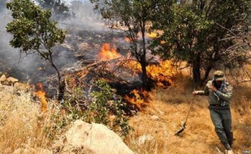 آتش سوزی کوهستان آوالان مهار شد