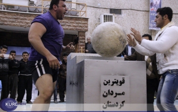 کردستان میزبان مسابقات قویترین مردان ایران