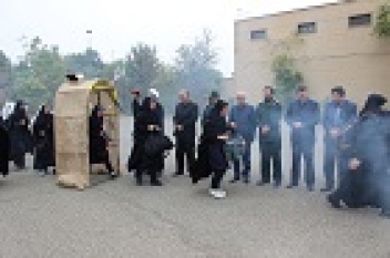 عزیمت  دانش‌آموزان اسلامشهری به کربلای ایران