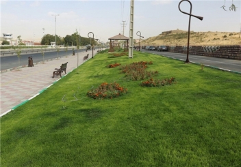 امسال 31 هزار مترمربع فضای سبز در سنندج احداث شد