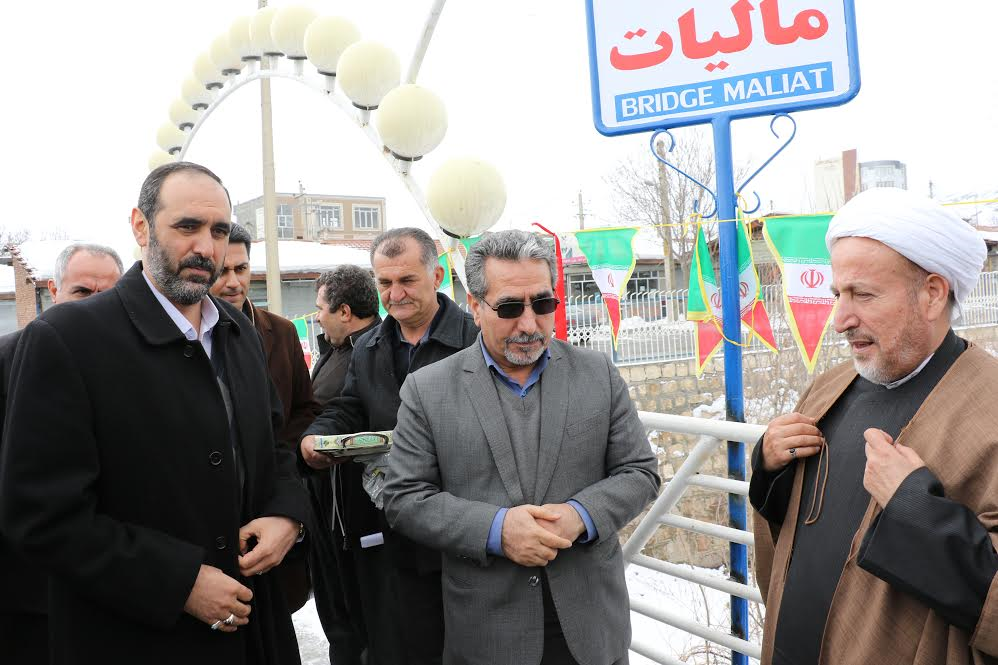 نام گذاری نخستین سازه شهری در آذربایجان غربی به نام « مالیات » در شهرستان اشنویه