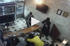 فیلم سرقت مسلحانه از صرافی خیابان فردوسی