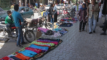 دستفروشان از هسته مركزی شهر ساماندهی شدند