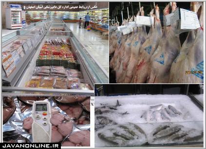 نظارت 20 گروه بازرسی برعرضه فرآورده های خام دامی هرمزگان