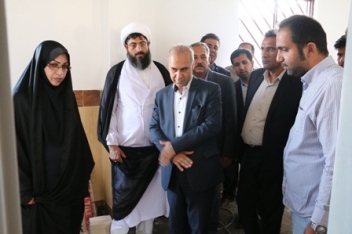 بازدید مسوولان از روندساخت پروژه موسسه خیریه دارالایتام  نبی اکرم (ص)  حاجی آباد