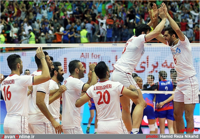 لیگ جهانی والیبال - دیدار ایران و صربستان