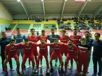 تیم فوتسال بهراد اردبیل مغلوب پرسپولیس سقز شد