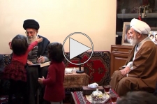 نماهنگی از دیدار رهبر انقلاب با خانواده شهیدان اعلمی