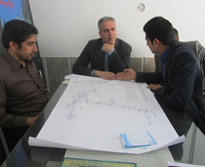 نشست کارکنان امور آبفار خلیل آباد با نماینده مردم این شهرستان در مجلس