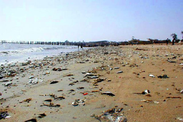 سقوط سطح آب درياچه خزر در حفره بيتوجهي سقوط سطح آب درياچه خزر در حفره بيتوجهي