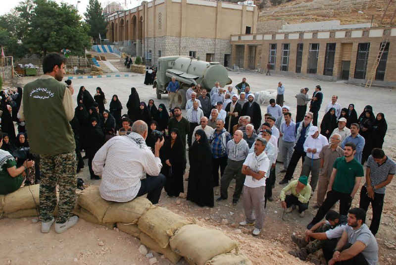 گزارش تصويري بازديد از مناطق جنگي غرب كشور