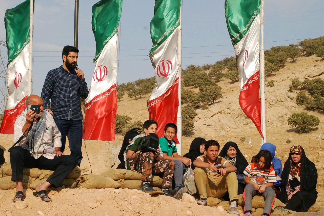 گزارش تصويري بازديد از مناطق جنگي غرب كشور
