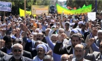 طنین‌انداز شدن ندای مرگ بر آل سعود در بزرگترین شهر اهل‌سنت‌نشین ایران