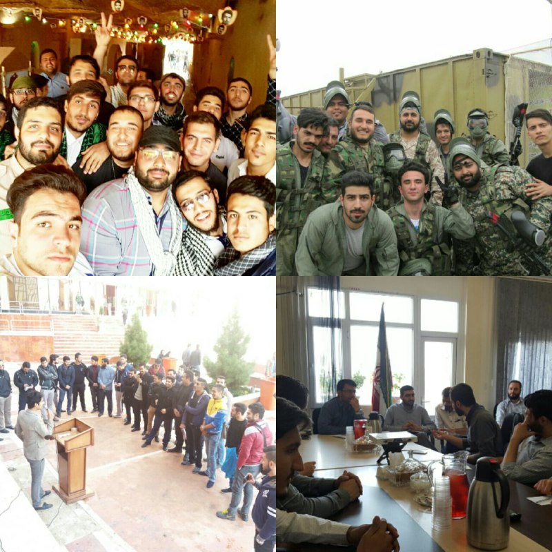 عملکرد بسیج دانشجویی دانشگاه آزاد اسلامی واحد رباط کریم
