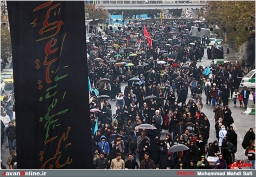 مراسم پیاده روی جاماندگان اربعین در تهران(3)