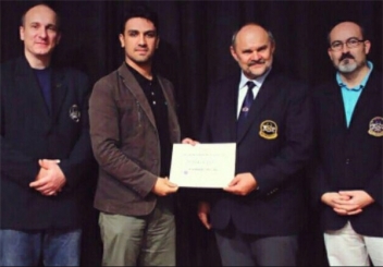 مربی کردستانی کارت مربیگری پرورش اندام فدراسیون جهانی را دریافت کرد