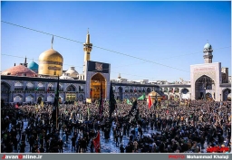 عزاداری روز شهادت امام رضا(ع) در مشهد