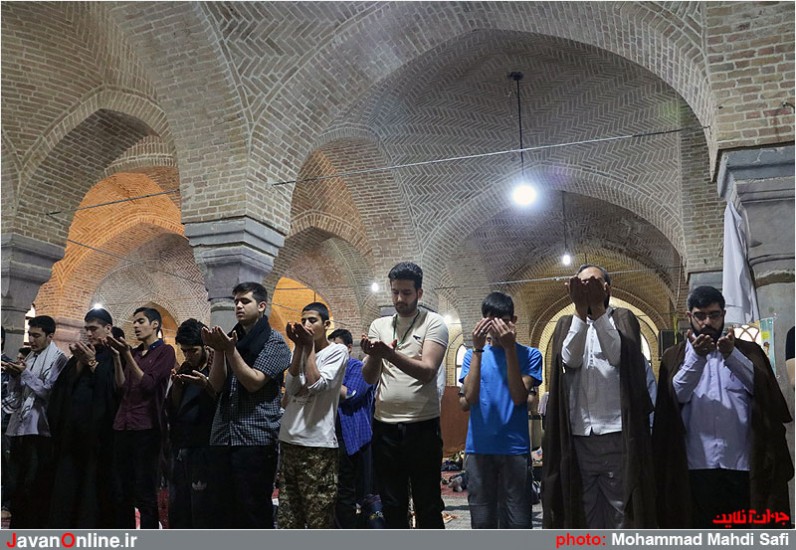 آئین معنوی اعتکاف در امامزاده یحیی(ع)