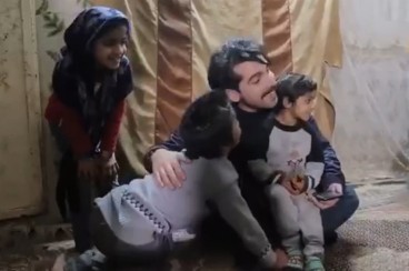 حضور گروه عکاسان جهادی در منطقه محروم تهران به مناسبت شب یلدا