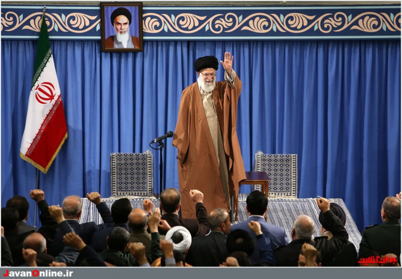 دیدار اعضای شورای هماهنگی تبلیغات اسلامی با رهبر انقلاب