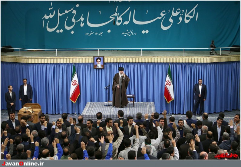 دیدار جمعی از کارگران سراسر کشور با رهبر معظم انقلاب