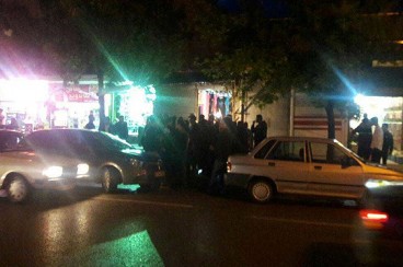 فیلم تیراندازی دربازار اسلام آباد غرب